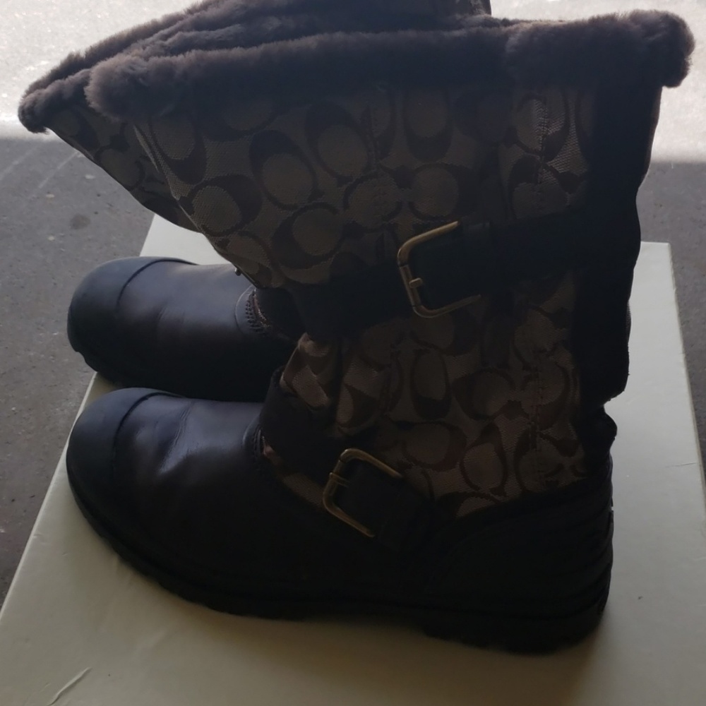 Coach Winter Boots - Picture 2 of 2
